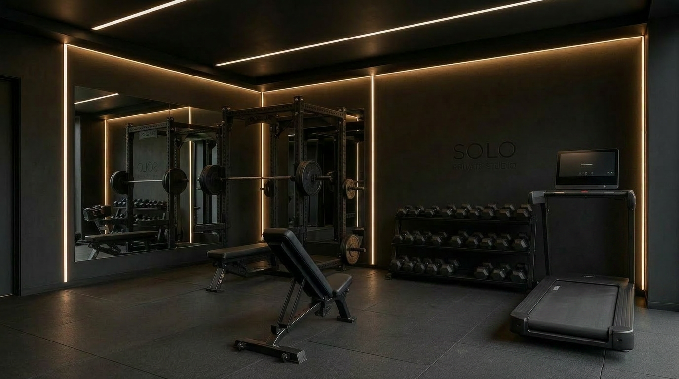 Espaço de treino privado SoloGym